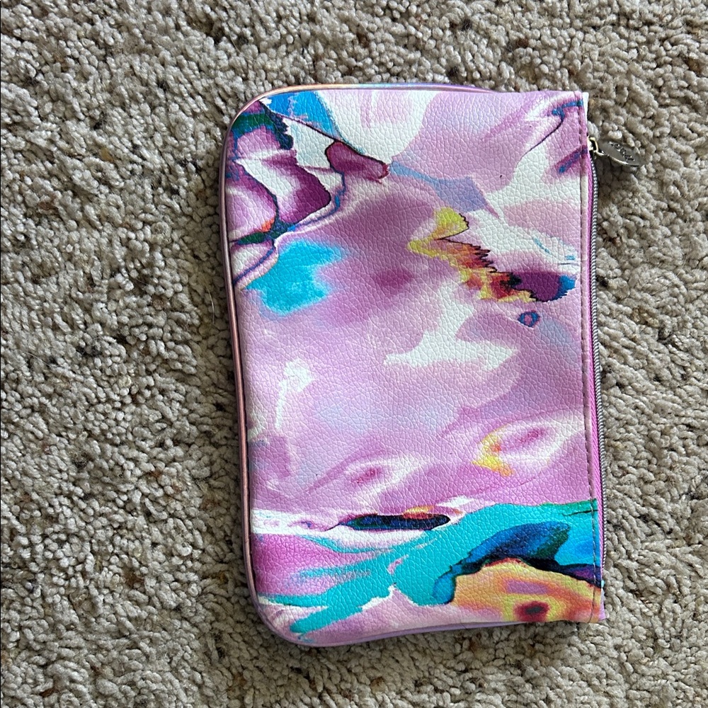 Colorful Abstract Women's Makeup Pouch